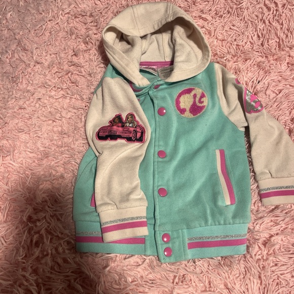 Barbie Mint and Pink Hoodie - Picture 5 of 6